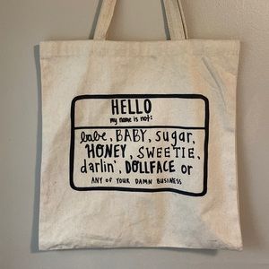 Feminist Tote Bag
